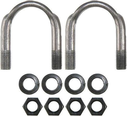 Rear Universal Joint U-Bolt Kit Compatible With Chevrolet Chevelle 1964 1965 1966 1967 1968 1969 1970 1971 1972 PC-187462 in Kuwait