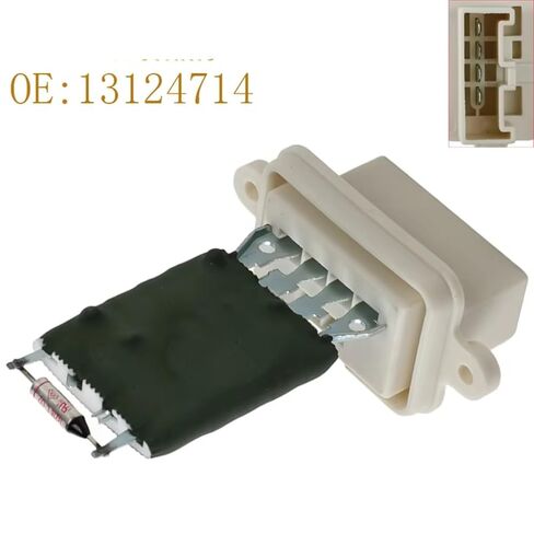 Compatible with Opel for Meriva-A 2003 2004 2005 2006 2007 2008 2009 2010 2011 2012 Heater Blower Motor Fan Resistor Heater Blower Motor Resistor in Kuwait