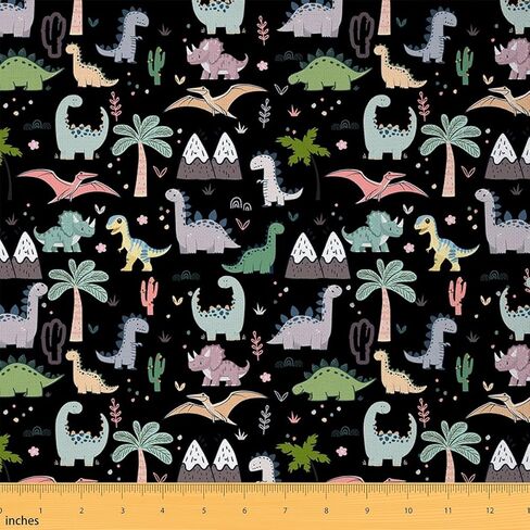 jejeloiu Highland Cow Fabric by The Yard Highland Cattle Upholstery Fabric Animal Soft Flannel Indoor Decor for DIY Sewing Craft Projects Western Decor 1 Yard in Kuwait