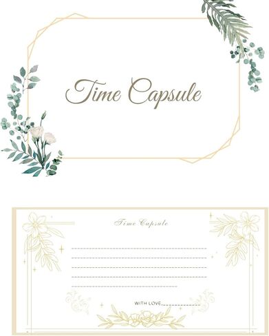 Time Capsule Cards - 50 Pack Guided Prompt Cards for Writing Letters to Your Future Self, Family, or Friends Wedding, Anniversary, Birthday, Graduation Gift (50pcs) in Saudi Arabia