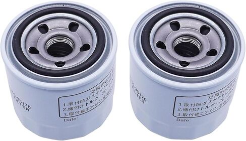 Oil Filter 129150-35170 129150-35153 Compatible with Yanmar 4JH Series 3JH series 3TNV 4TNV 1GM10 2QM15 2 Packs in Saudi Arabia
