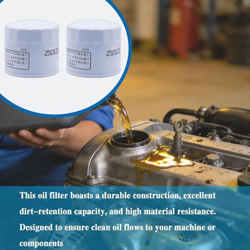 Oil Filter 129150-35170 129150-35153 Compatible with Yanmar 4JH Series 3JH series 3TNV 4TNV 1GM10 2QM15 2 Packs in Saudi Arabia