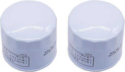 Oil Filter 129150-35170 129150-35153 Compatible with Yanmar 4JH Series 3JH series 3TNV 4TNV 1GM10 2QM15 2 Packs in Saudi Arabia