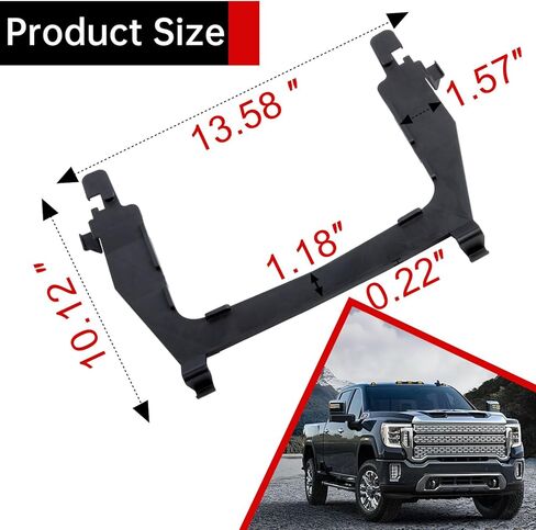 Seat Back Panel Reinforcement Bracket for 2014-2020 Chevrolet Silverado Sierra 1500 2500 3500 Suburban Tahoe Yukon Cadillac Escalade, Replace 927-900 GM Seat Repair Kit with Replacement Clips Included in Saudi Arabia