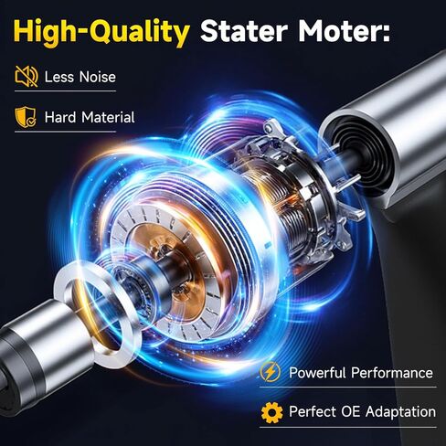 Starter Compatible with BMW Z4 2.0L/3.0L 2006-2016, X3 X5 3.0L 2007-2011, 128i 135i 3.0L 2008-2011 &More, Replace 17922N, 12417526236 in Saudi Arabia