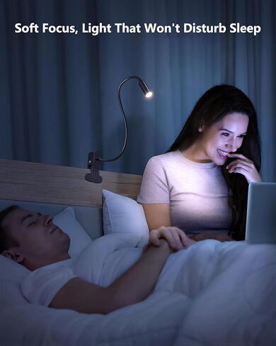 JHD LED Desk Lamp with Clamp - Adjustable 3 Color Modes 10 Brightness Level Table Lamp, USB Eye Caring Flexible Gooseneck Desk Light for Home Office, Dorm Room, Reading, Nail, Clip On Light, Black in Saudi Arabia