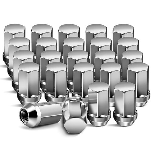 24 Pcs 14x1.5 OEM Lug Nut Thread Size M14-1.5 Wheel Lugnuts, 1.75 inch(45mm) Height 7/8" Hex(22mm) Fits Chevy Silverado GMC Sierra 1500, Colorado Canyon, Cadillac Escalade, GM 9596070 611-236 in Saudi Arabia
