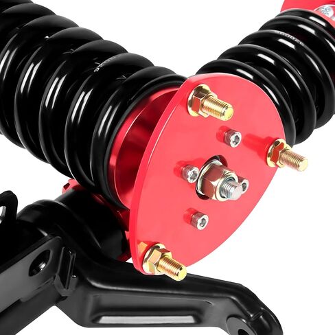 cciyu Coilover Suspension Shock Absorbers Adjustable Coilovers Lowering Kit Fit for 2002 2003 2004 2005 2006 for Acura RSX in Kuwait