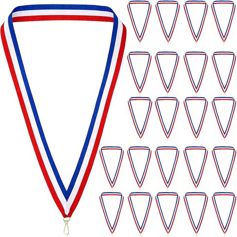 30 Pcs Award Neck Ribbons Black Medal Ribbons Neck Ribbons for Medals, Flat Award Medals Neck Lanyards with Snap Clips Medal Lanyard for Kids Adults Student Competitions Sports Meeting Achievement in Saudi Arabia