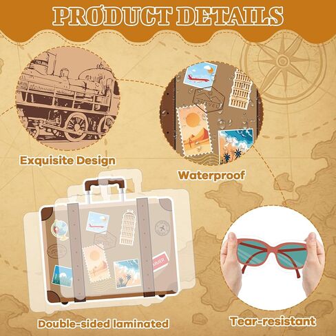 51Pcs Travel Bulletin Board Set Adventure Theme Classroom Decoration Motivational A Life Full of Adventure Paper Cutouts for Back to School Teachers Classroom Library Chalkboard Wall Door Decor in Saudi Arabia