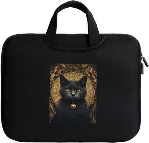 STNINE Laptop Sleeve Cat Kingdom Edition stylish cat print laptop bag with hidden handle slim protective case for MacBook Pro 16 MacBook Air 15 Dell XPS 15 in Kuwait