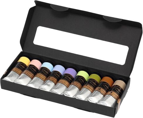 Charvin Extra Fine Professional Acrylic Paint Set for Artists, Provence Colors - Bonjour Set of 9, 20 ml Tubes, Triple-Milled, Lightfast Pigments, Artist Acrylic Paints in Nature-Inspired Hues in Saudi Arabia