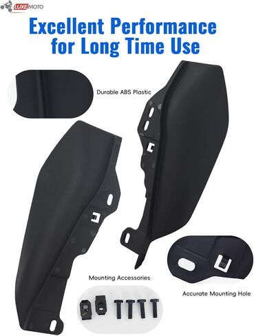 Mid Frame Air Deflector Heat Shields Windshield Deflector with Cool Fan for Harley CVO Road Glide Street Glide 2023-2025,FLHX FLTRX FLTRXSTSE 2024-2025 FLHXU 2025 Accessories in Kuwait