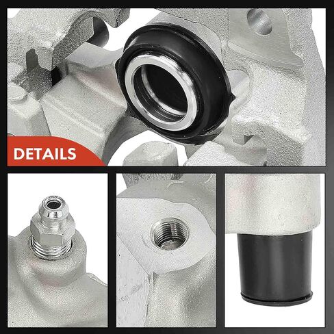 A-Premium Disc Brake Caliper Assembly with Bracket Compatible with Mercedes-Benz C250 2012-2015, C300 2011-2012 - Rear Left Driver Side in Kuwait