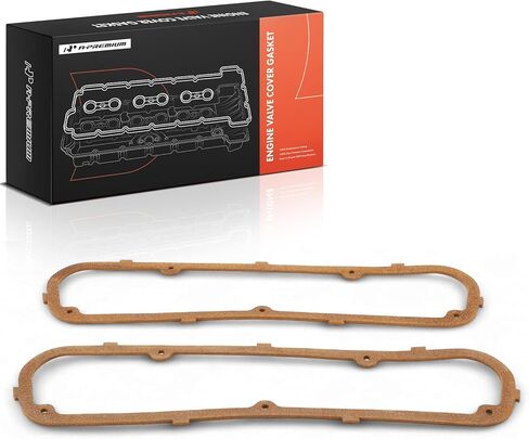 A-Premium Engine Valve Cover Gasket Set Compatible with Dodge Charger, Challenger, Dart, Aspen & Chrysler Town & Country, New Yorker & Plymouth Scamp, Valiant & Bristol 409 & Fargo B100 Van & Griffith in Kuwait