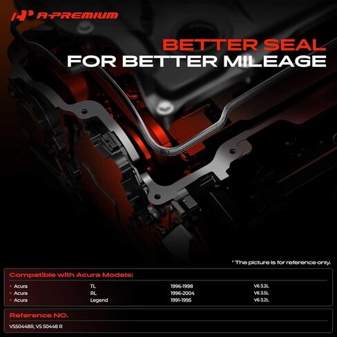 A-Premium Engine Valve Cover Gasket Set Compatible with Acura TL 1996-1998 3.2L, RL 1996-2004 3.5L, Legend 1991-1995 3.2L in Kuwait