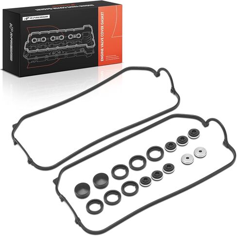 A-Premium Engine Valve Cover Gasket Set Compatible with Acura TL 1996-1998 3.2L, RL 1996-2004 3.5L, Legend 1991-1995 3.2L in Kuwait