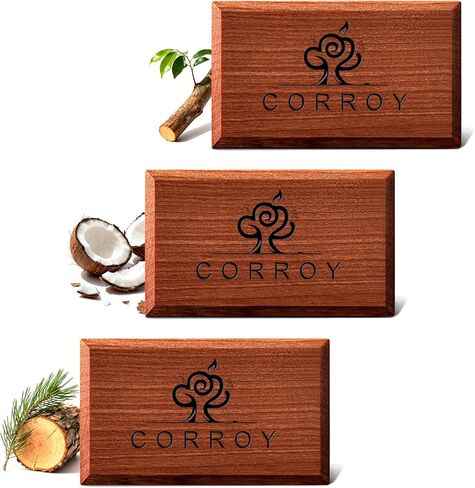 Car Air Freshener Natural Essential Oil Scent, Odor Eliminator and Purifier, Sun Visor Clip Air Freshener for Car (Refill - 3 Pack - Pure Teak) in Saudi Arabia