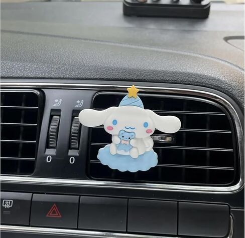 4 Pcs Cute Cartoon Car Air Vent Clip Decorations – Kawaii Car Air Fresheners, Interior Accessories for Women and Men – Cool Car Dashboard Decor, Personalized Gift in Saudi Arabia