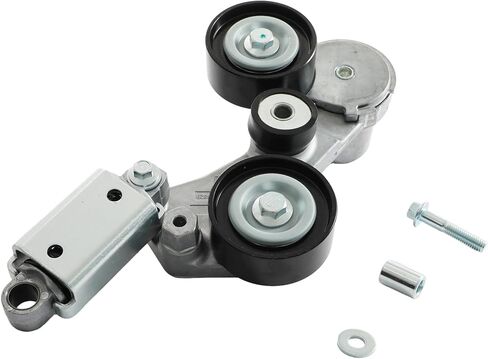 AUCERAMIC Belt Tensioner and Serpentine Belt Kit Compatible with 2013-2014 Chevy Malibu,2014 Impala,2012-2016 Buick LaCrosse,2012-2016 Regal 2.4L Replace# 12655192 in Kuwait