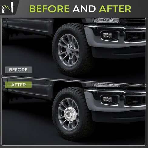 Front 10 Lug Wheel Center Cap Compatible with 2005-2016 Ford F-450 & F-550 Super Duty 2WD 19.5" Wheels，Wheel Cover Chrome Hubcap 5C3Z1130MA in Saudi Arabia