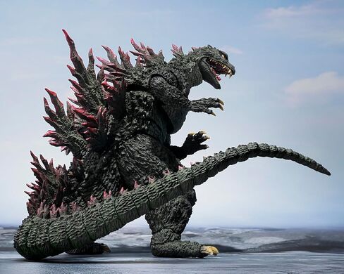 TAMASHII NATIONS - Godzilla vs. Megaguirus(2000) - Godzilla [2000] S.H.MonsterArts Action Figure in Kuwait
