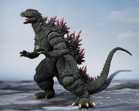 TAMASHII NATIONS - Godzilla vs. Megaguirus(2000) - Godzilla [2000] S.H.MonsterArts Action Figure in Kuwait