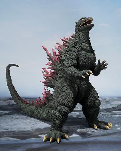 TAMASHII NATIONS - Godzilla vs. Megaguirus(2000) - Godzilla [2000] S.H.MonsterArts Action Figure in Kuwait