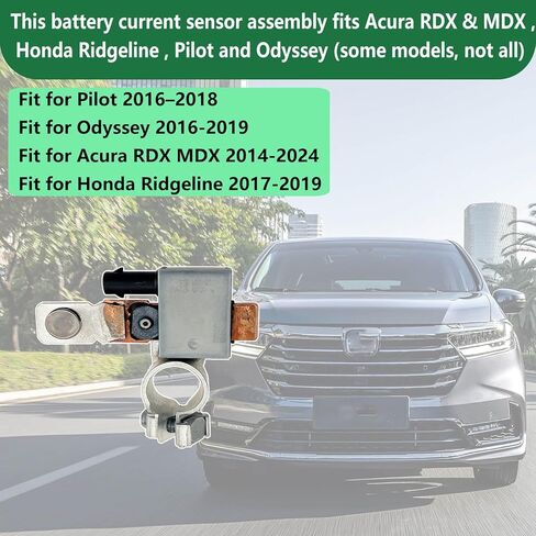 38920-TZ5-A02 38920TZ5A02 Battery Current Sensor Assembly Fit for Acura RDX MDX 2014–2024, Honda Odyssey Pilot Ridgeline 2016–2019 | Replaces OEM Battery Sensor in Kuwait