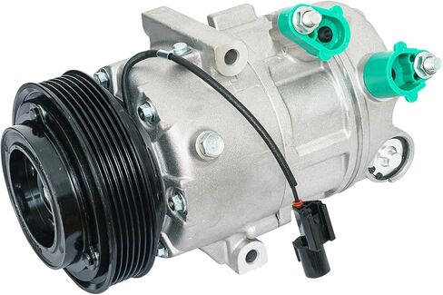 AC Compressor with Clutch Assembly for 2013-2017 Hyundai Elantra GT & 2014-2018 Kia Forte/Forte5 1.8L/2.0L L4 Air Conditioner Compressor Direct Fit Replacemet OEM 97701-A5100 in Saudi Arabia
