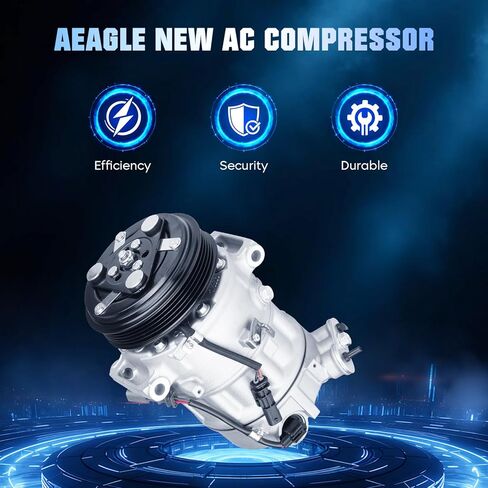 AEagle AC Compressor with Clutch Air Conditioning Repair Kit Fit for 2013-2014 Chevrolet Equinox 2.4, for 2013-2015 GMC Terrain 2.4L 2013 2014 2015 in Kuwait