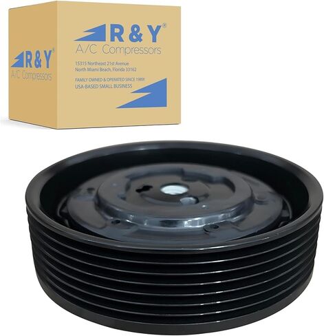 RYC New A/C Compressor Clutch AEH382-CL (Fits BMW 335i 3.0L 2007-2013; Fits BMW Z4 3.0L 2010-2016; Fits BMW 135i 3.0L 2008-2013; Fits BMW X1 3.0L 2013-2015; Fits BMW 335i xDrive 3.0L 2009-2013) in Kuwait