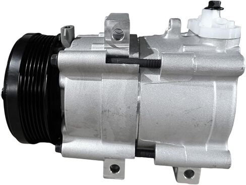 AC Compressor with Clutch Fits for Ford F-150 2004-2006 5.4L, Mustang 1996-2006 4.6L, for Lincoln Town Car 1994-2002, for Mercury Grand Marquis 1994-2002, CO 101290C, 0658129, 58129 in Kuwait