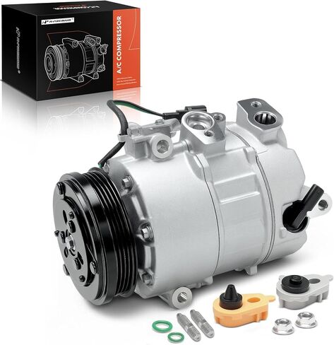 A-Premium Air Conditioner AC Compressor with Clutch Compatible with Ford Escape 2020-2022, Bronco Sport 2021-2023 & Lincoln Corsair 2020-2023, 2.0L 2.3L in Kuwait