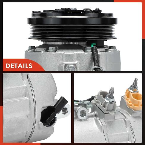 A-Premium Air Conditioner AC Compressor with Clutch Compatible with Ford Escape 2020-2022, Bronco Sport 2021-2023 & Lincoln Corsair 2020-2023, 2.0L 2.3L in Kuwait