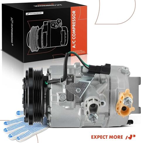 A-Premium Air Conditioner AC Compressor with Clutch Compatible with Ford Escape 2020-2022, Bronco Sport 2021-2023 & Lincoln Corsair 2020-2023, 2.0L 2.3L in Kuwait