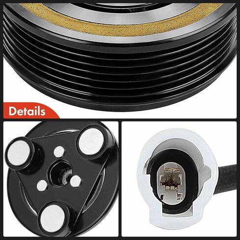 A-Premium Air Conditioner AC Compressor Clutch Kit Compatible with Mazda CX-7 CX7 2007-2008 in Kuwait