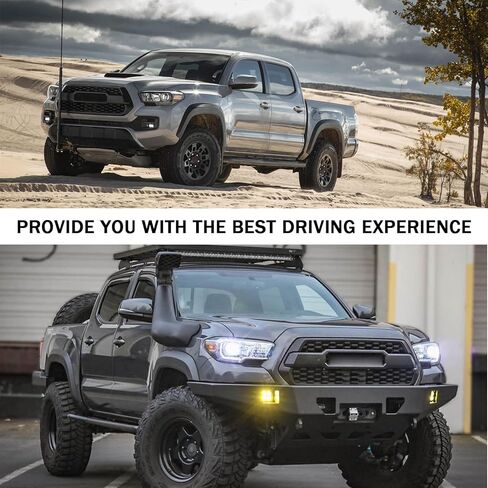 Front Bumper Assembly Body Kit Fit For 2016-2023 Toyota Tacoma Front Bumper With Grille Assembly & Fog Lights Set Black 12Pcs Replacement Accessories in Saudi Arabia