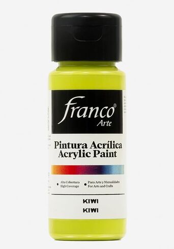Acrylic Paint Water-Based, Quick-Drying Acrylics for Artists & Crafters, Non-Toxic, Multi-Surface Paint for Wood, Canvas, Paper, Ceramic, Stone, Fabric & DIY Projects Dark Brown 2 U.S fl oz in Kuwait