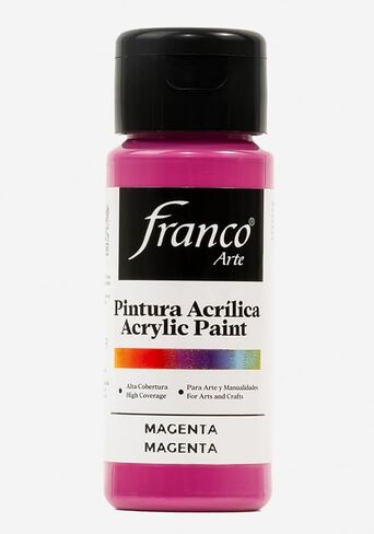 Acrylic Paint Water-Based, Quick-Drying Acrylics for Artists & Crafters, Non-Toxic, Multi-Surface Paint for Wood, Canvas, Paper, Ceramic, Stone, Fabric & DIY Projects Dark Brown 2 U.S fl oz in Kuwait