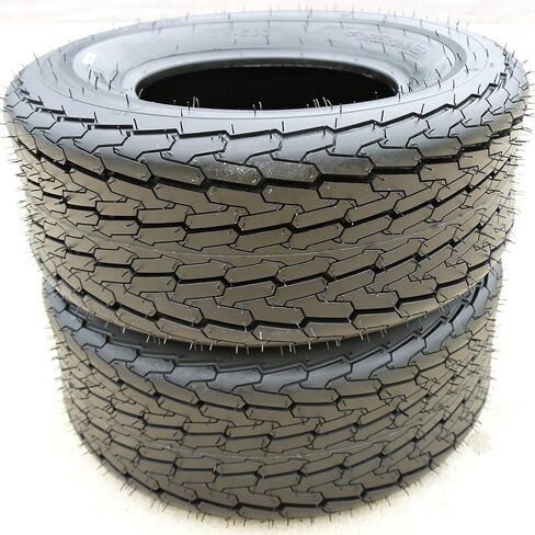 إطار مقطورة القارب الفاخر Forerunner QH503 - 16.5X6.50-8ST 16.5X6.50X8 نطاق التحميل C LRC 6 طبقات BSW جدار جانبي أسود، مجموعة من 2 in Kuwait