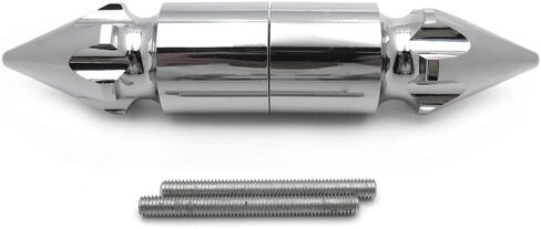 XKMT-Ultimate Chromed Spike Bar Ends Compatible With 1999-2014 Hayabusa Gsxr 1300 R [B00YWCH70I] in Kuwait
