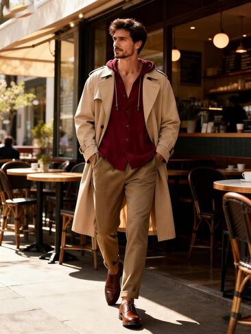 Men's Casual Button Down Hoodie, Long Sleeve Drawstring Sweatshirt with Hood in Saudi Arabia