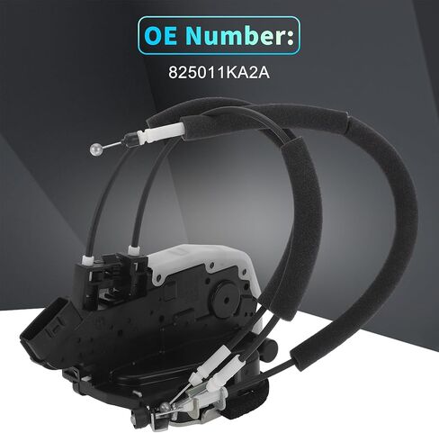 X AUTOHAUX Replacement Rear Left Passenger Side Power Door Lock Actuator Motor with with Cable for Nissan Juke 2011-2017 Door Latch Actuator Assembly Replace No.825011KA2A Black in Kuwait