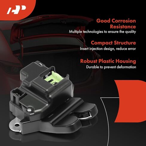 A-Premium Trunk Latch Compatible with Kia Rio 2012-2017 Sedan, Rear Tailgate Lock Latch Actuator for Model Without Keyless Entry in Kuwait