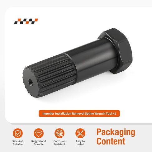 Impeller Installation Removal Spline Wrench Tool For SeaDoo For Kawasaki 2-Stroke Models WR001 in Kuwait
