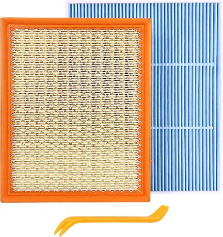 Engine Air Filter&Cabin Air Filter Combo Fits Ford Edge 2015-2024,Fusion 2013-2020-CF11775&CA11480 in Kuwait