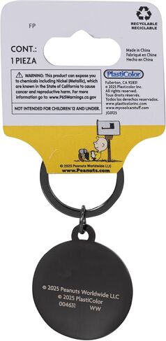 Plasticolor 004631R01 Peanuts Snoopy Lazy Dog Domed Key Chain in Kuwait
