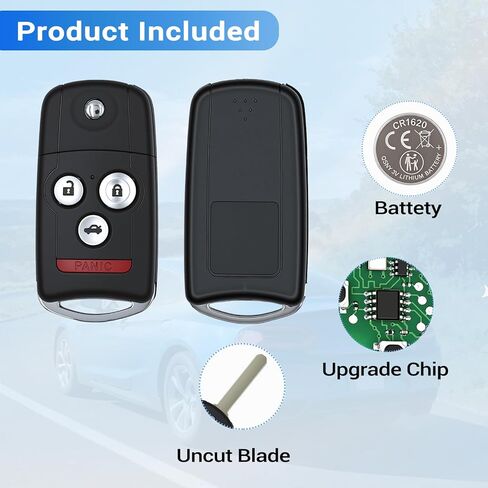 Key Fob Fits for Acura MDX RDX 2007 2008 2009 2010 2011 2012 2013 Keyless Entry Remote Control N5F0602A1A 314 Mhz in Saudi Arabia