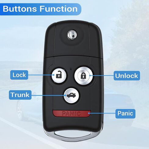Key Fob Fits for Acura MDX RDX 2007 2008 2009 2010 2011 2012 2013 Keyless Entry Remote Control N5F0602A1A 314 Mhz in Saudi Arabia